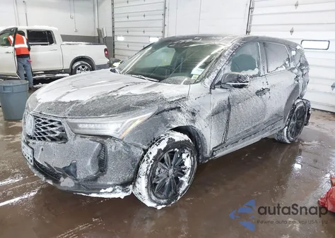 2025 Acura Rdx Standard from USA, damaged, VIN 5J8TC2H49SL036778